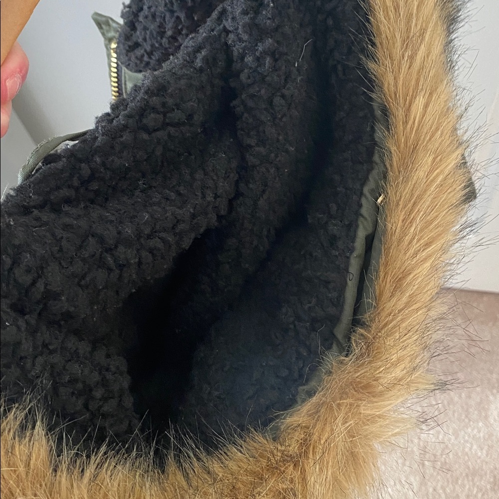 J.Crew Green Parka Coat - Picture 9 of 11